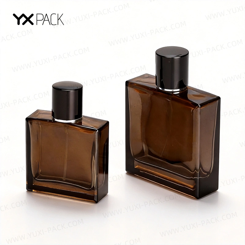 50ml 100ml Square Glass Perfume Bottles